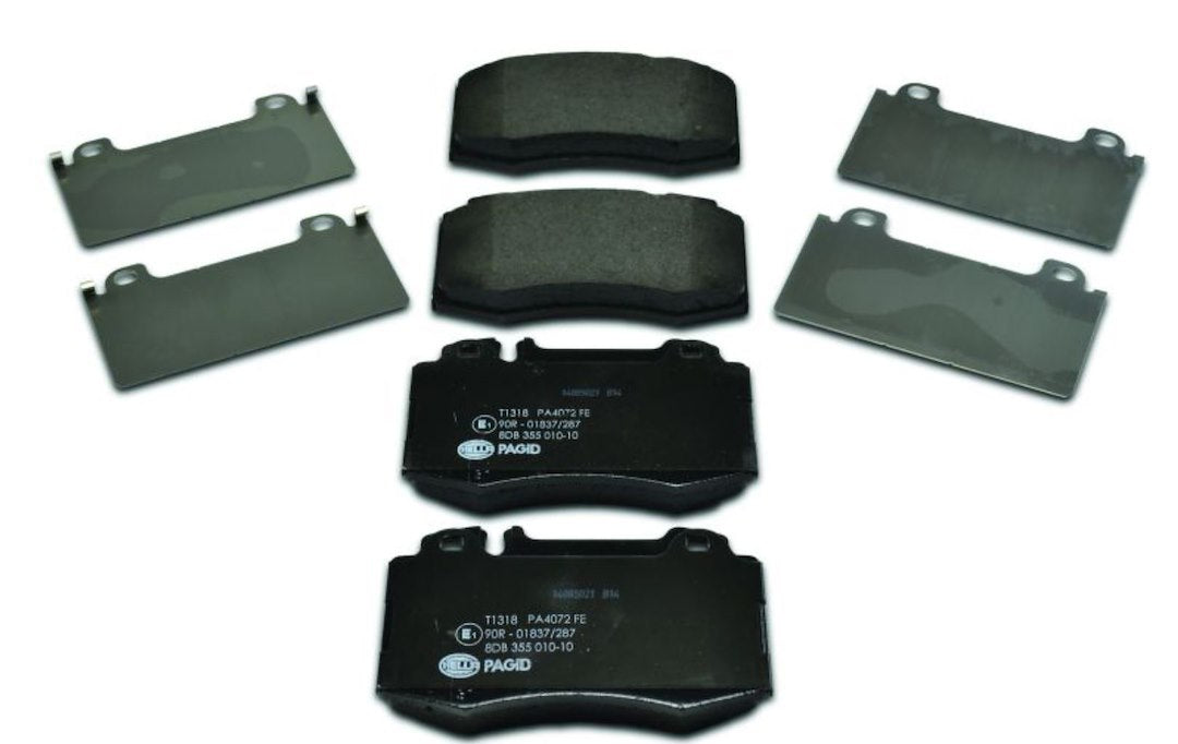 Hella Pagid 355010101 Low-Metallic Disc Brake Pad Set
