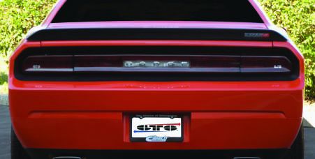 GT Styling GT4163 Smoke Tail Light Center-Panel Cover