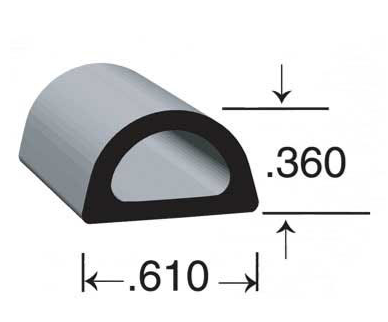 Clean Seal 109h2-50 Multi Purpose Weather Stripping - image 1