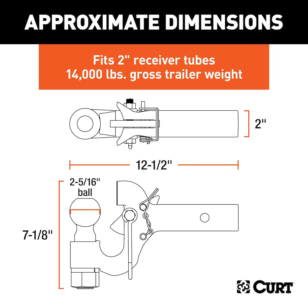 Curt 48406 Pintle Hook - image 2