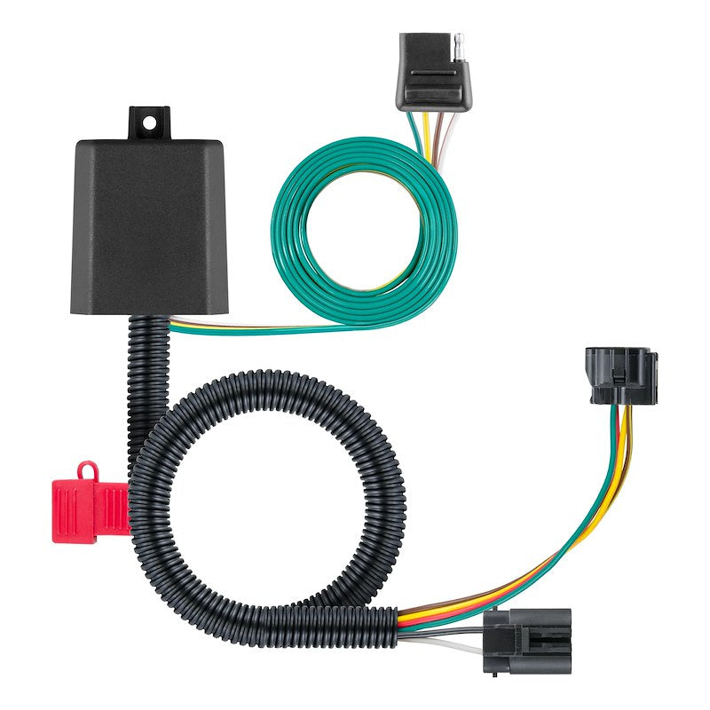 CURT 56332 4-Way Flat Trailer Wiring T-Connector for Hyundai & Kia Vehicles