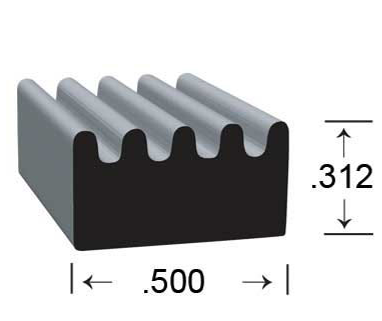 Clean Seal 2897h2-50 Multi Purpose Weather Stripping - image 1