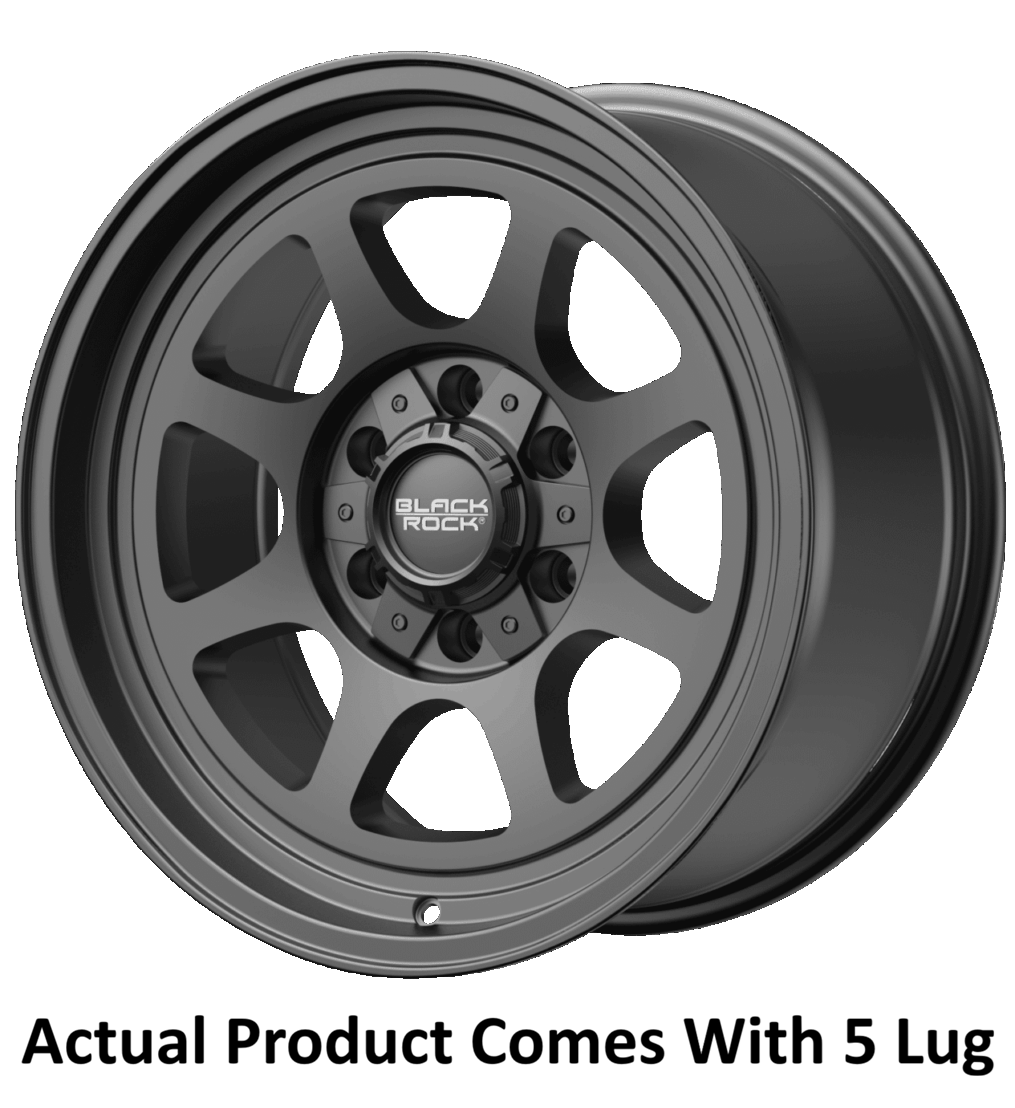 Black Rock 930GB7950 Series 930 Gloss Black 17 × 9 Wheel - image 4