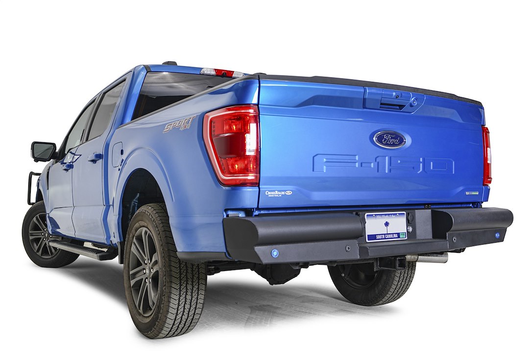 Fab Fours FF21-U5050-1 Black Steel Elite Rear Bumper