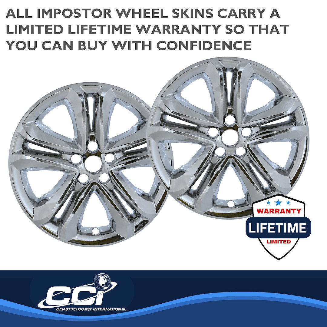 Coast To Coast IMP492X Edge Chrome 18-Inch Wheel Skin - image 4