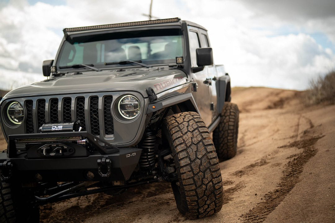 DV8 Offroad FDGL-09 Armor Flat Fender Flares