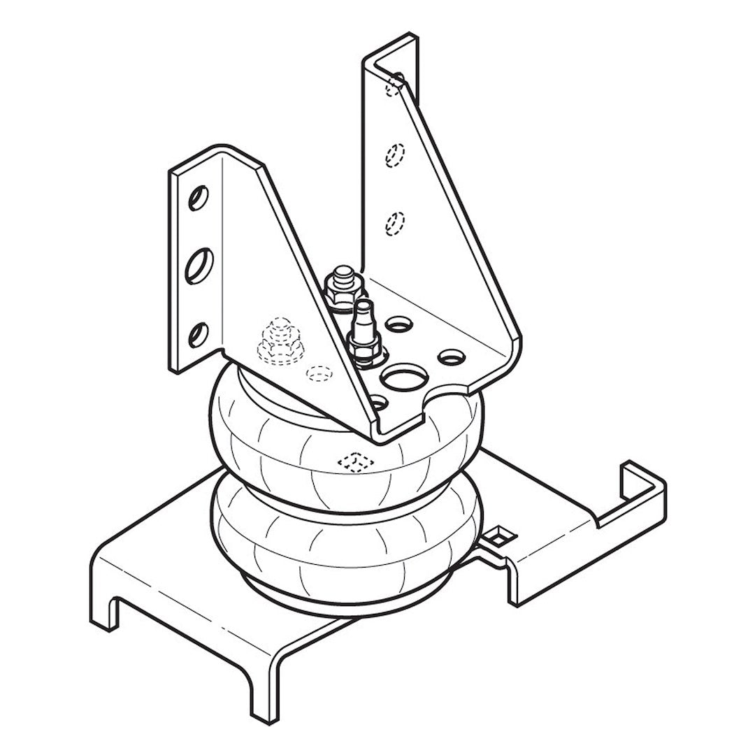 Firestone Industrial 2223 Helper Spring Kit - image 1