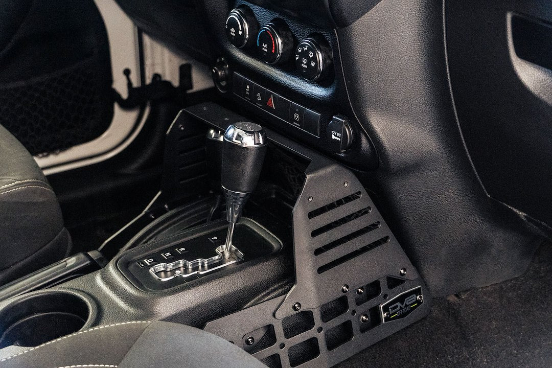 DV8 Offroad CCJK-01 Jeep JK Steel MOLLE Console Organizer
