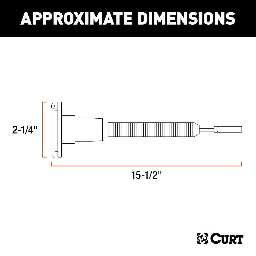 Curt 57183 Trailer Wiring Connector Adapter - image 5