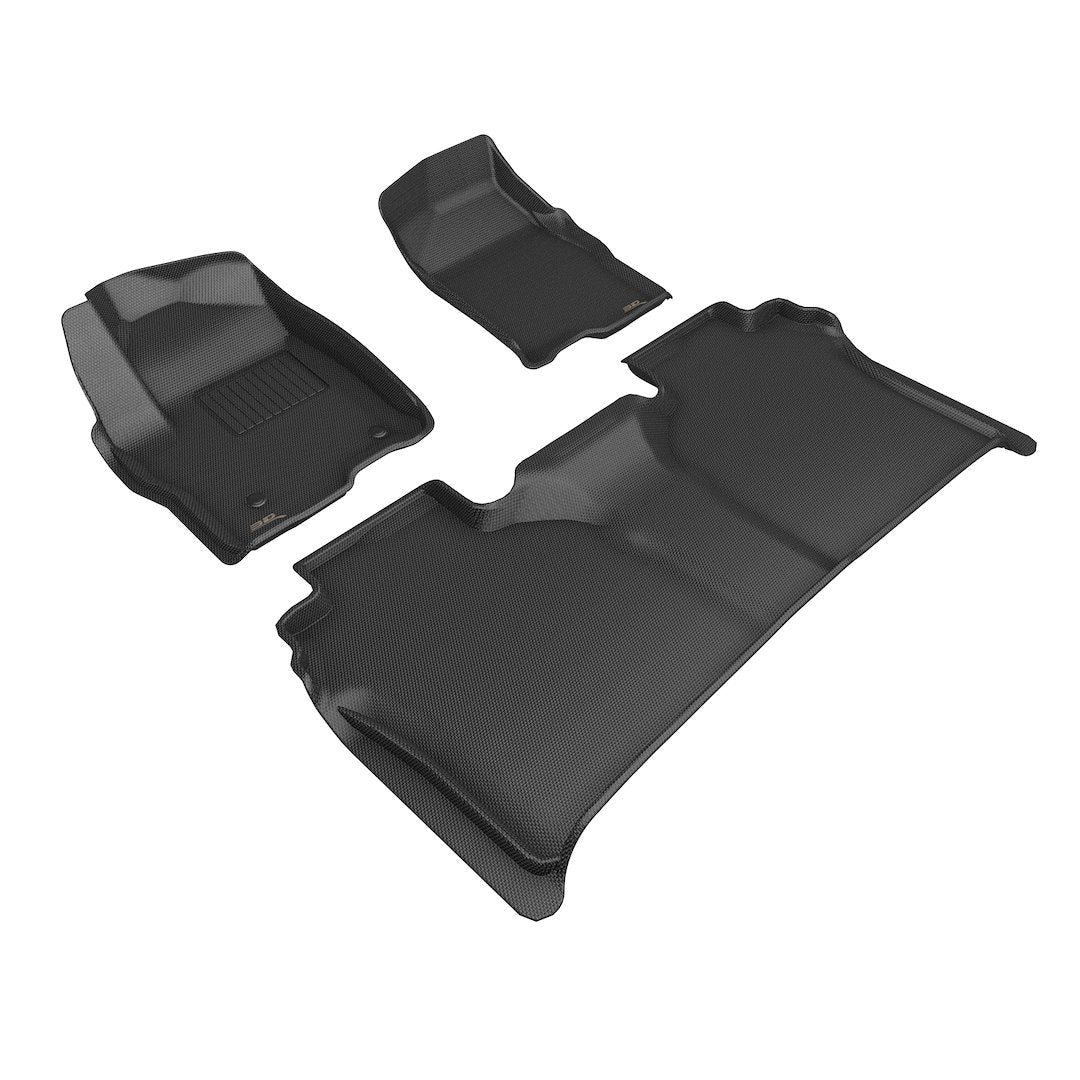 3D Mats KAGU Floor Liner Thermoplastic Rubber Of Carbon Fiber Texture L1CH10001509 - image 1