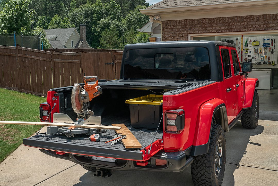 Rugged Ridge 13550.24 ARMIS Aluminum Hard Folding Tonneau Cover