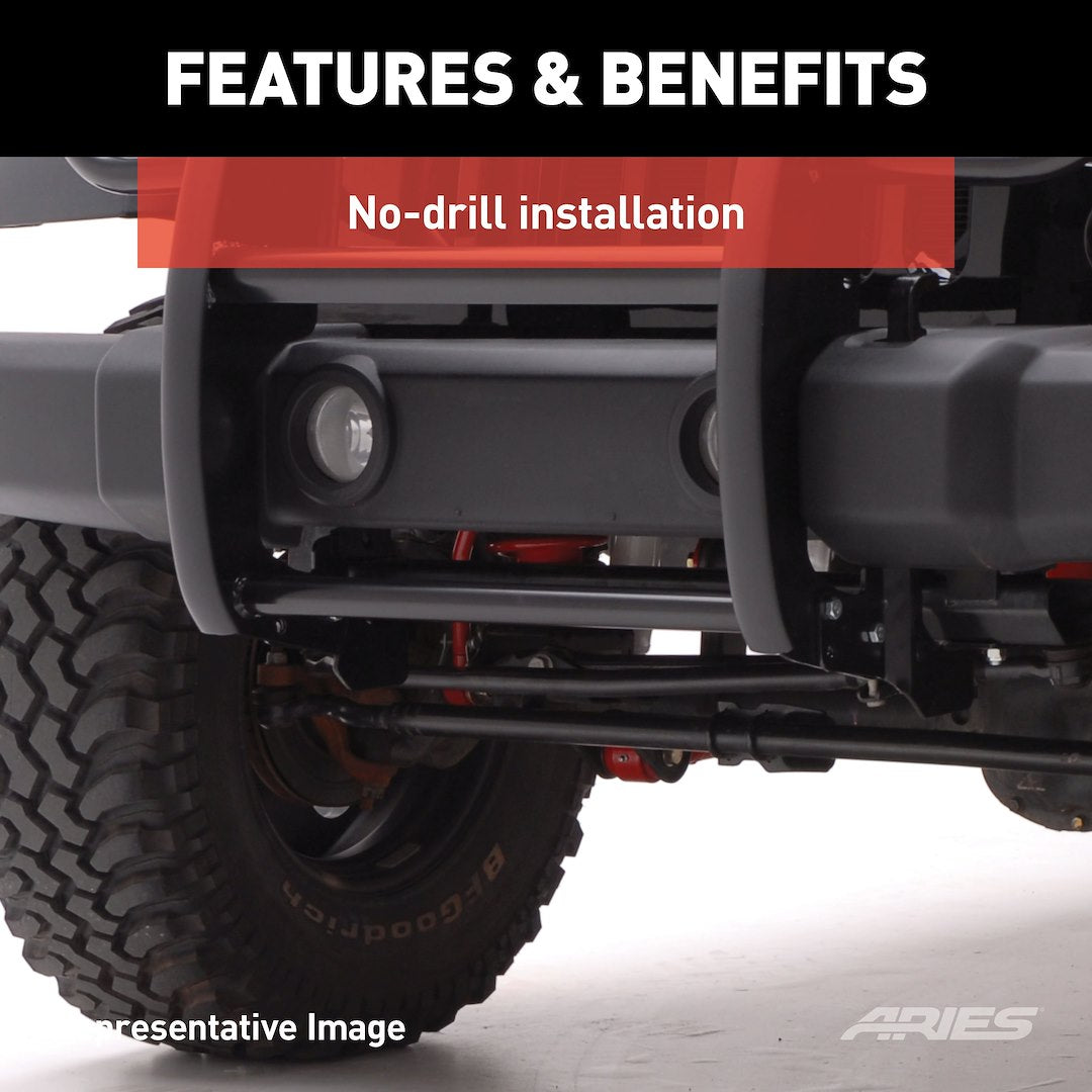 Aries Steel Grille Guard 1053 - image 7