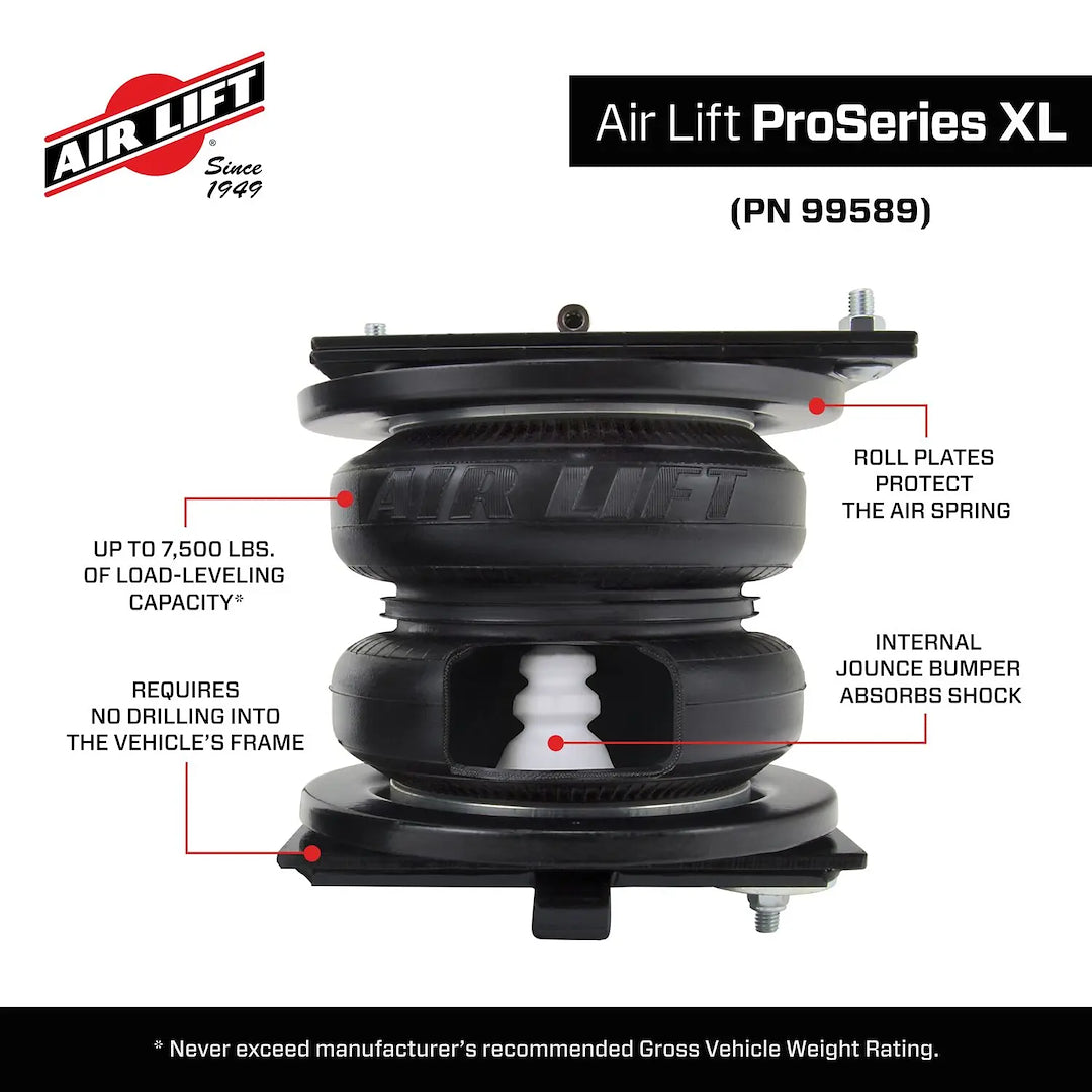 Air Lift 99589 Helper Spring Kit - image 5