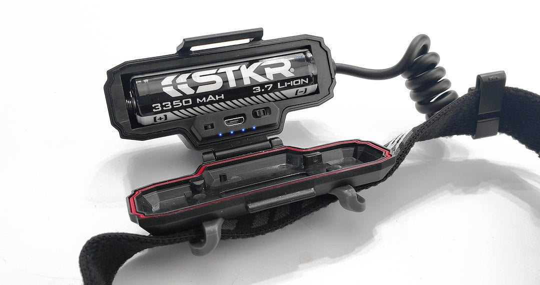 STKR Concepts 00387 FLEXIT Headlamp Pro 6.5, 650 Lumens