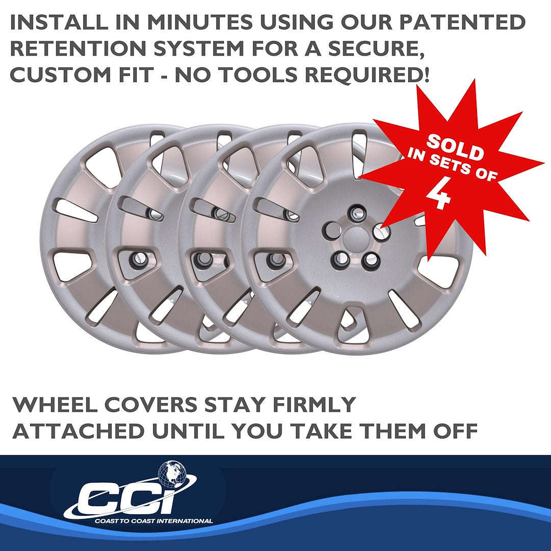 Coast To Coast 54416S ProMaster City Silver Wheel Covers - image 4