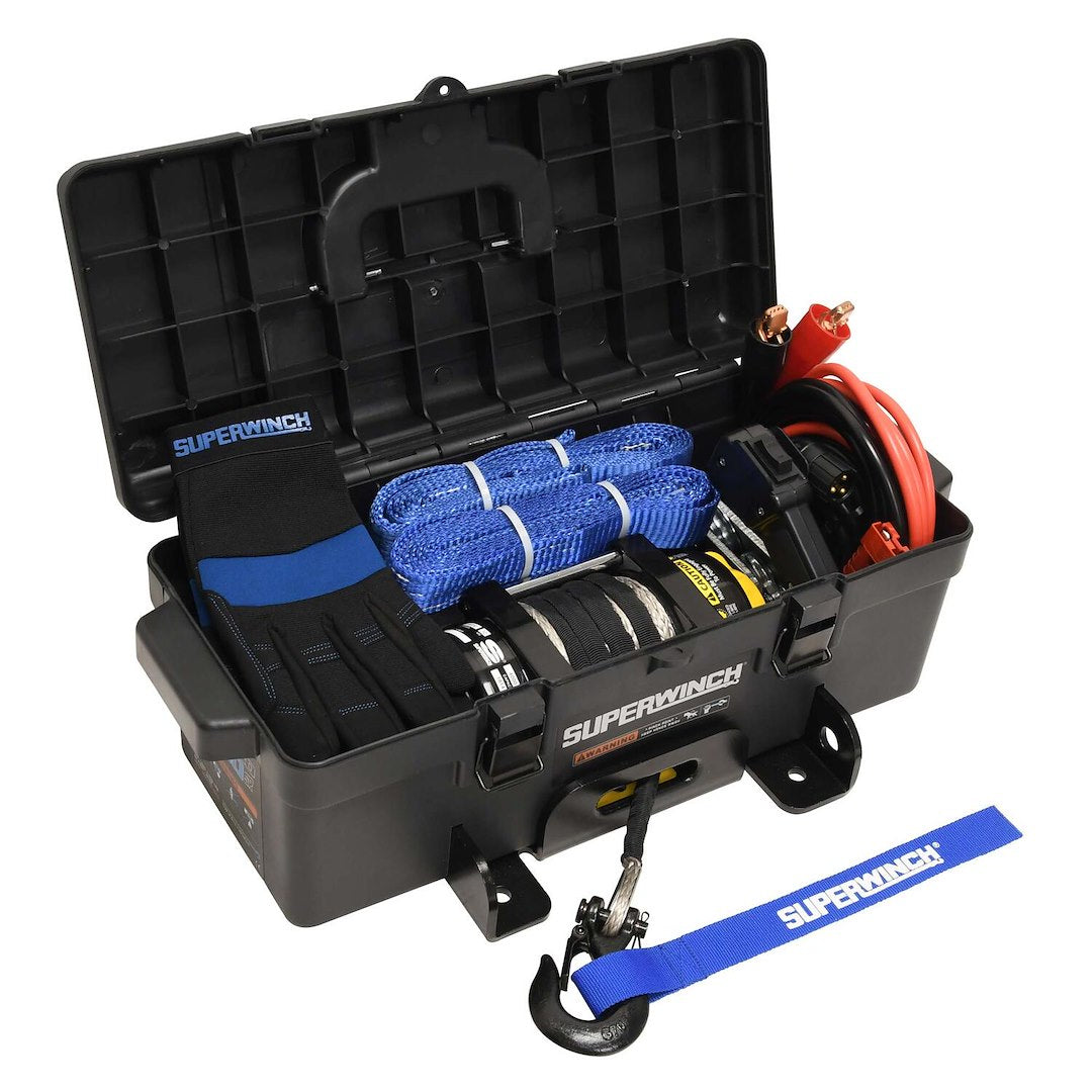 Superwinch 1140232 Winch2Go 4,000-lb Synthetic Rope Winch