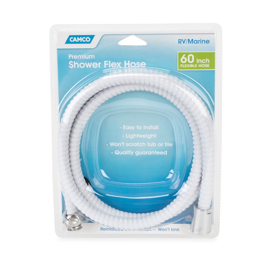 Camco Shower Head Hose (43717) – Length: 60 Inch