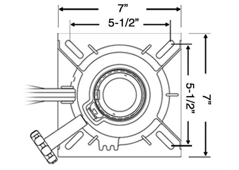 Springfield Marine 1100021-1 Trac-Lock III Swivel Seat Mount