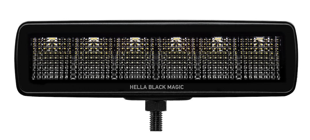 Hella 358176201 Black Magic 6-1/4-Inch LED Flood Light Bar