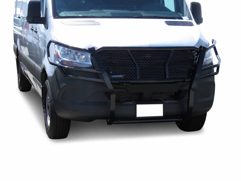 Black Horse Offroad Rugged Series Steel Grille Guard RU-DOSP19-B - image 4