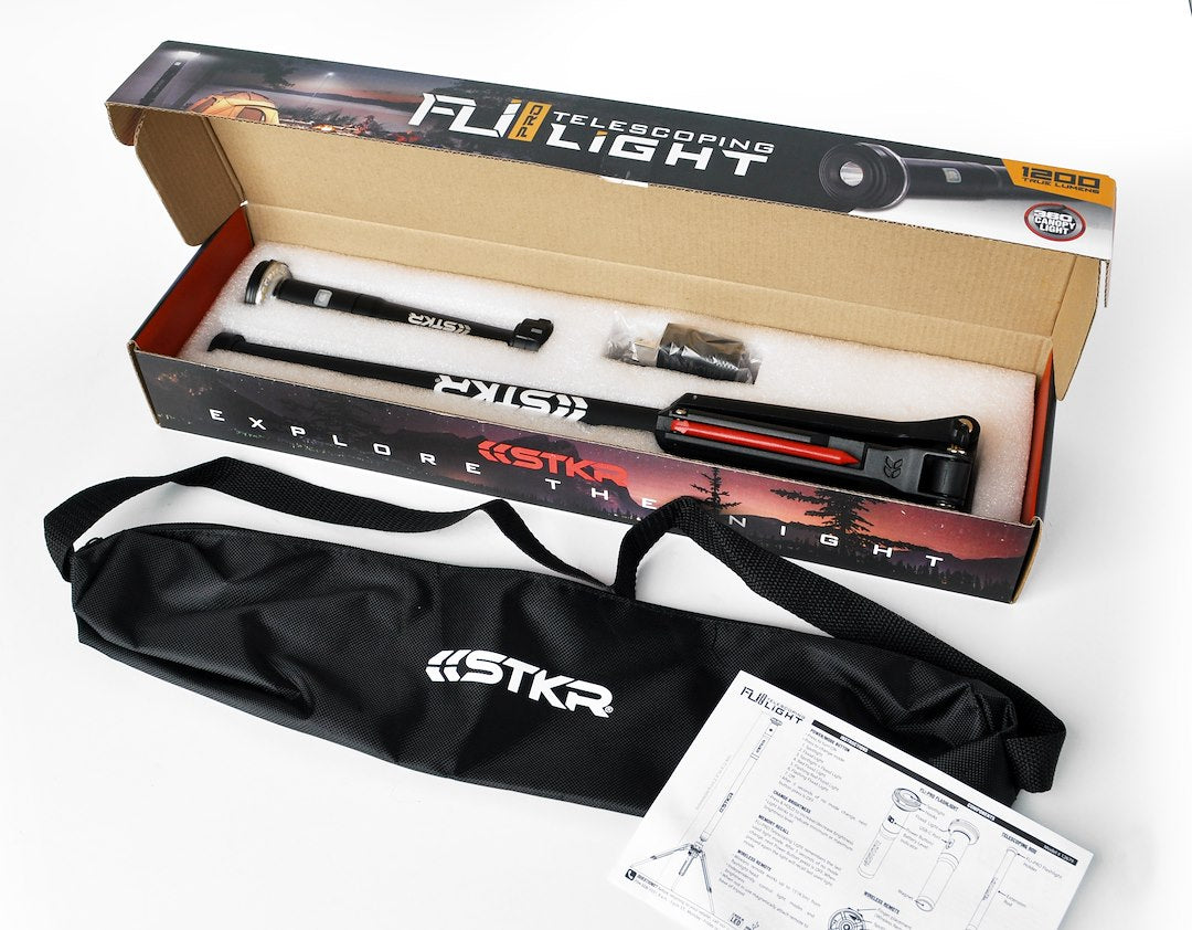 STKR Concepts 12679 FLI PRO Telescoping Camp Light
