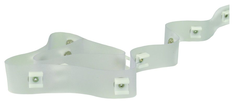 JR Products Window Curtain Glider Tape (81365) – Length (In): 72 Inch