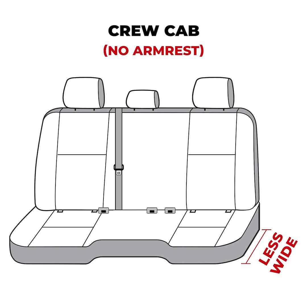 Covercraft SSC7432CAB Brown Carhartt Ram Rear Bench Cover