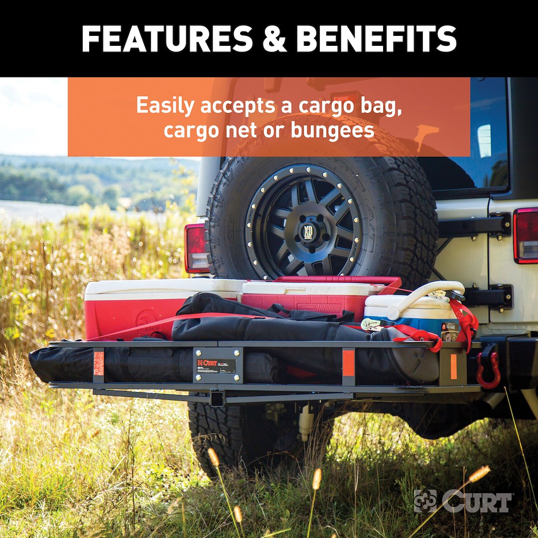 Curt 18151 Trailer Hitch Cargo Carrier - image 7