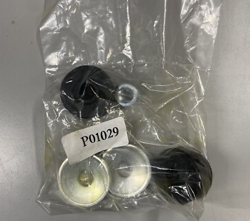 Fabtech FTSP01029 Shock Mount Bushing Hardware Pack