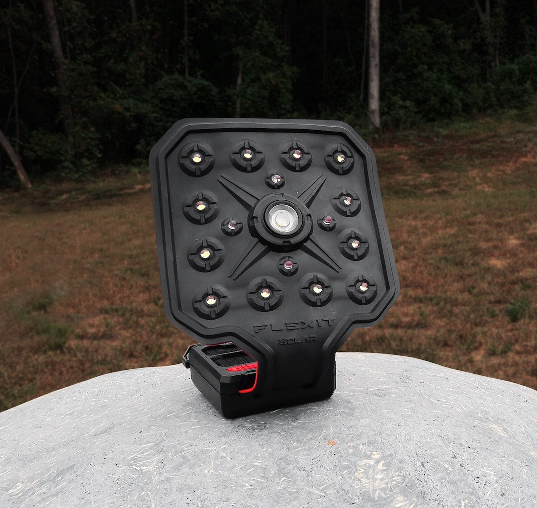 STKR Concepts 00346 FLEXIT Solar Flashlight, 500 Lumens