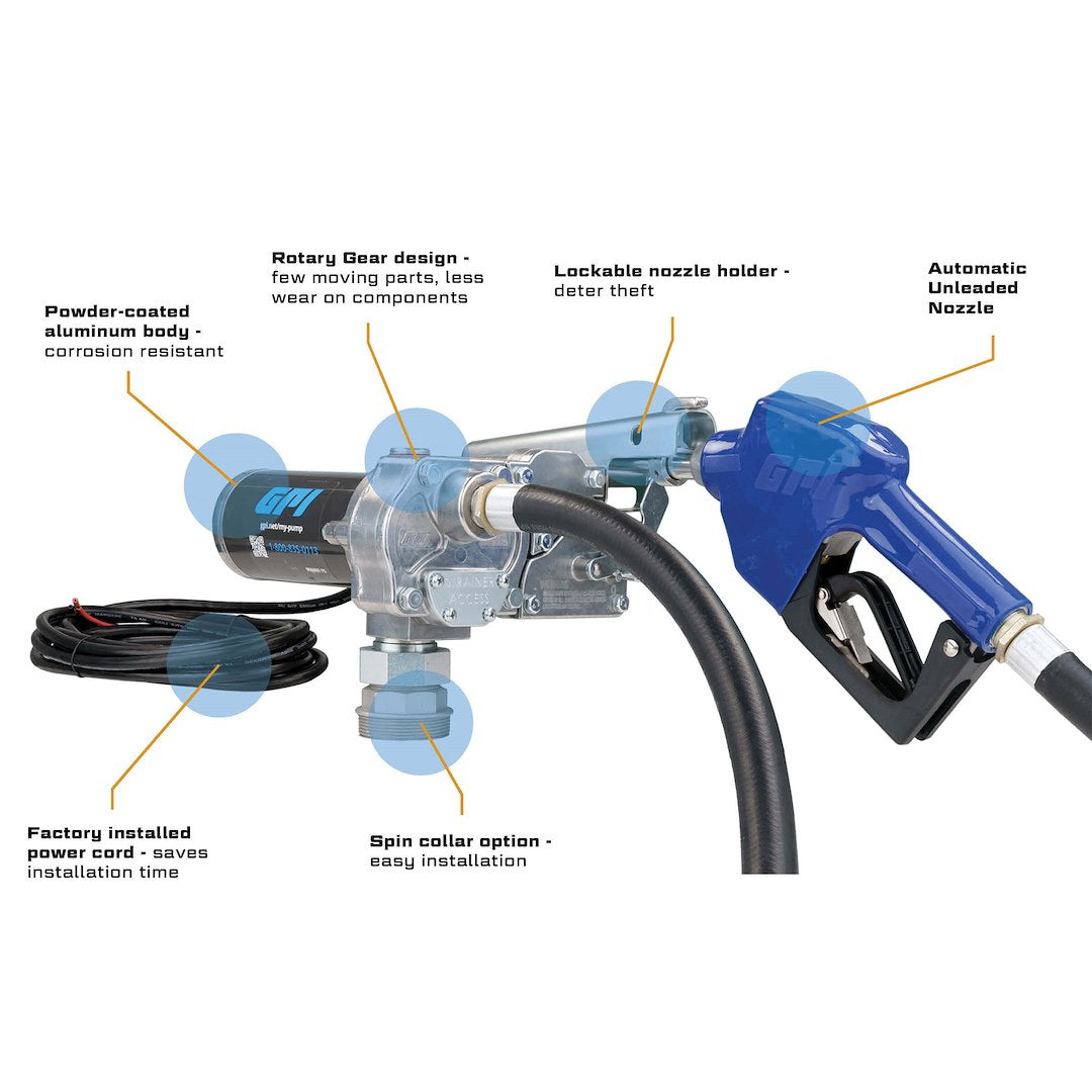 Gpi (Great Plains) 110000-100 Liquid Transfer Tank Pump - image 7