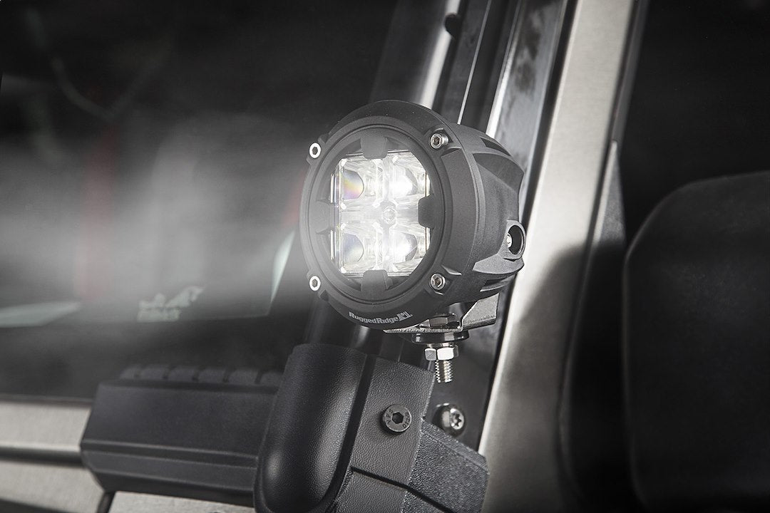 Rugged Ridge 15209.31 3.5-Inch 10-Watt LED Driving/Fog Light