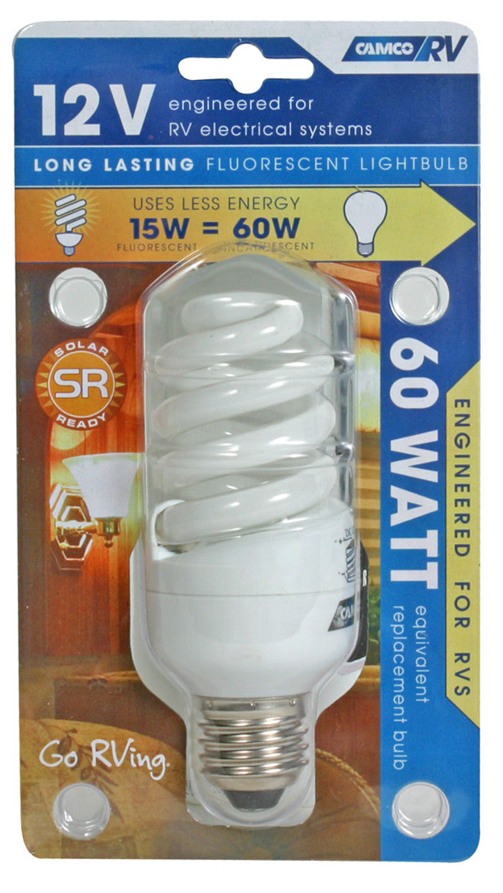 Camco Multi Purpose Light Bulb (41313) – Voltage Rating: 12 Volt