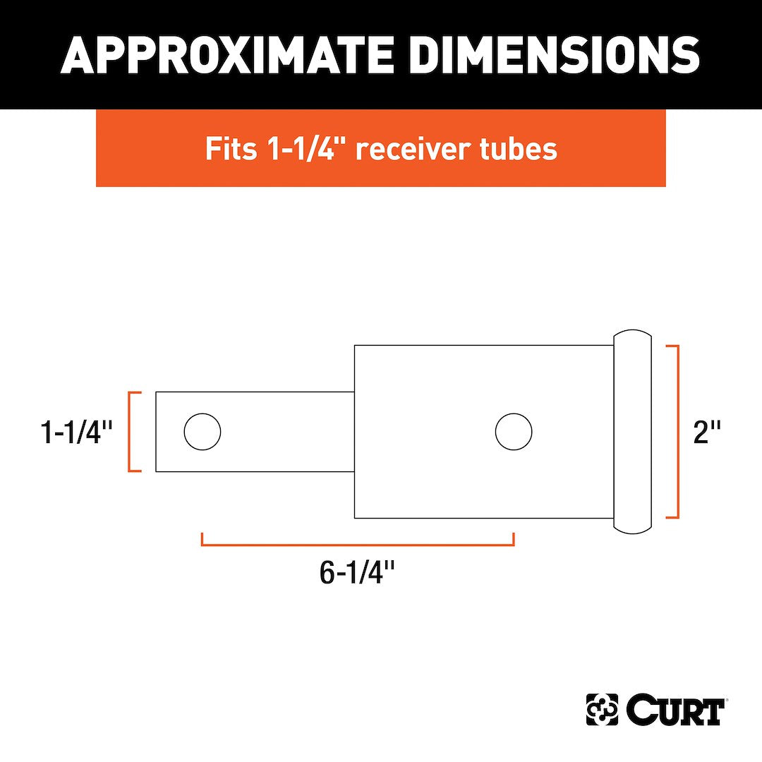 Curt 45785 Trailer Hitch Receiver Tube Adapter - image 4