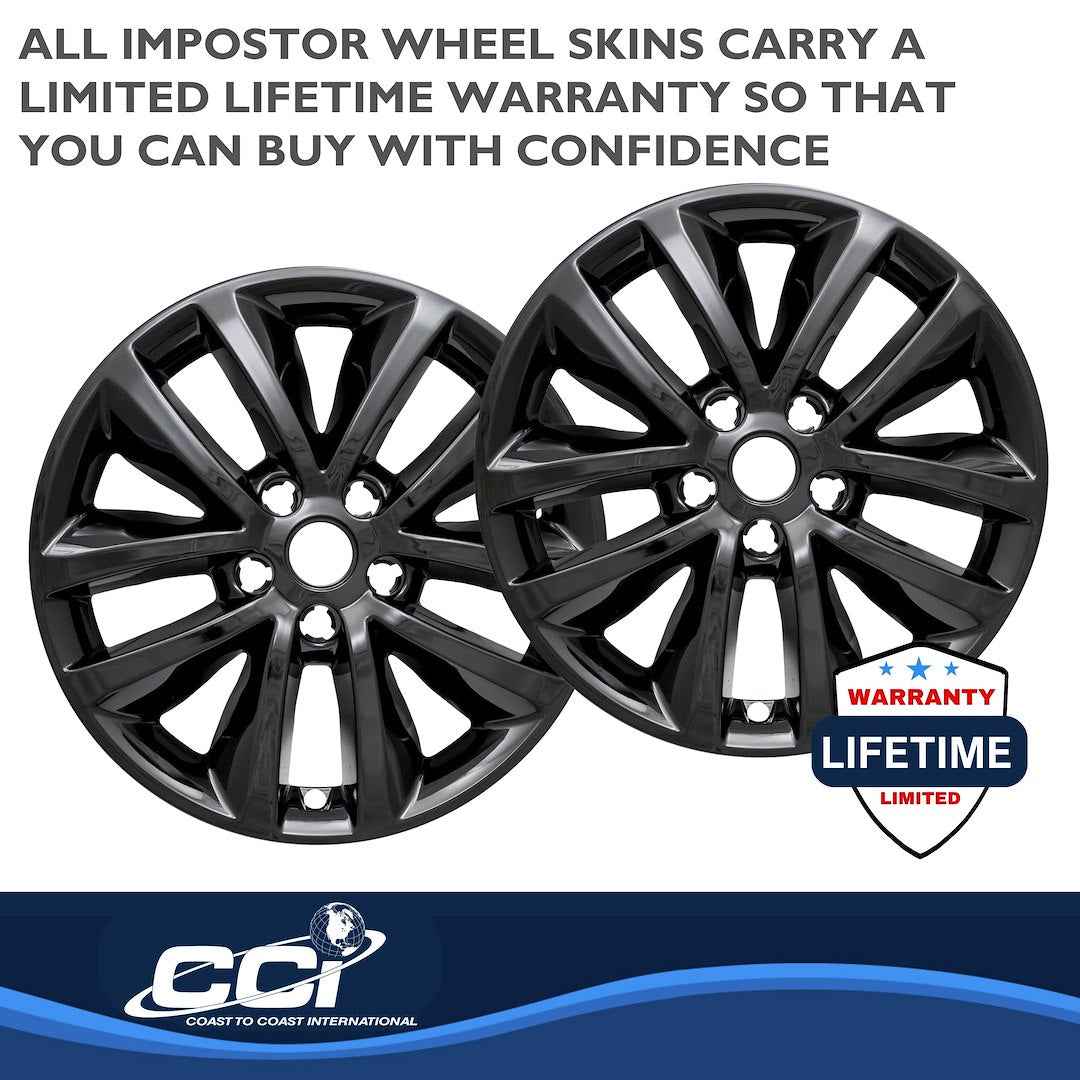 Coast To Coast IMP399BLK Black Sorento Impostor Wheel Skins