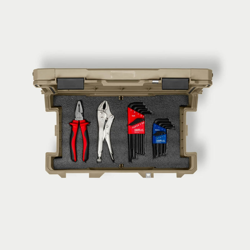 Decked A0011-Sxfm-Blk Black Foam Mat for Sixer 16