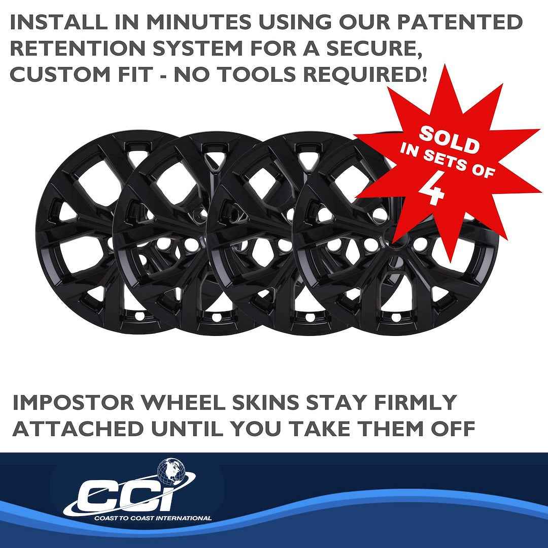 Coast To Coast IMP483BLK Grand Cherokee Black Wheel Skin