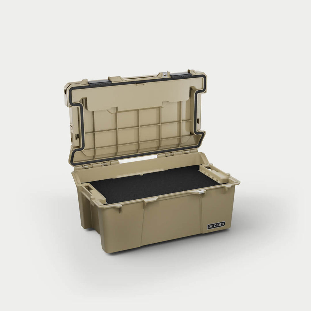 Decked A0010-SIXR-TAN Sixer 16 Tan Portable Organizer