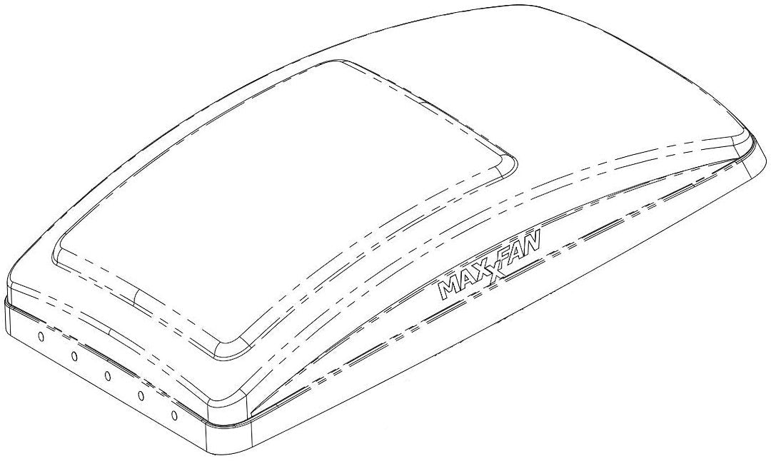 Maxxair Ventilation Solutions 05-30520 Roof Vent Lid