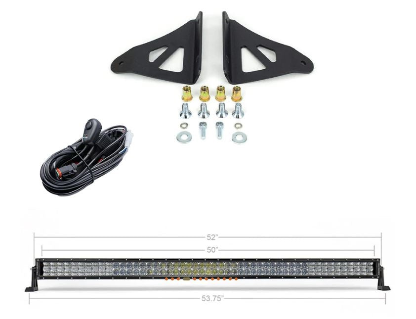 Cali Raised LED CR2459 Tacoma 52-Inch Spot Bar, No Switch - image 1
