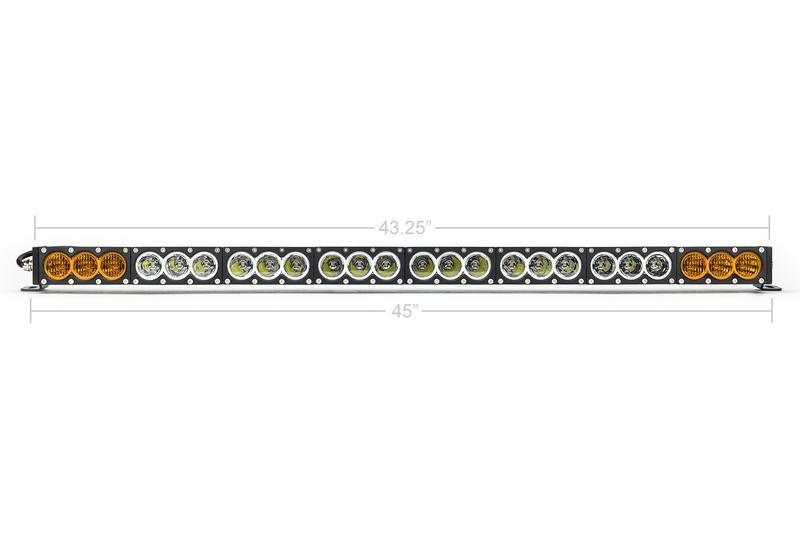 Cali Raised LED CR2711 43-Inch Amber/White Combo Bar - image 4