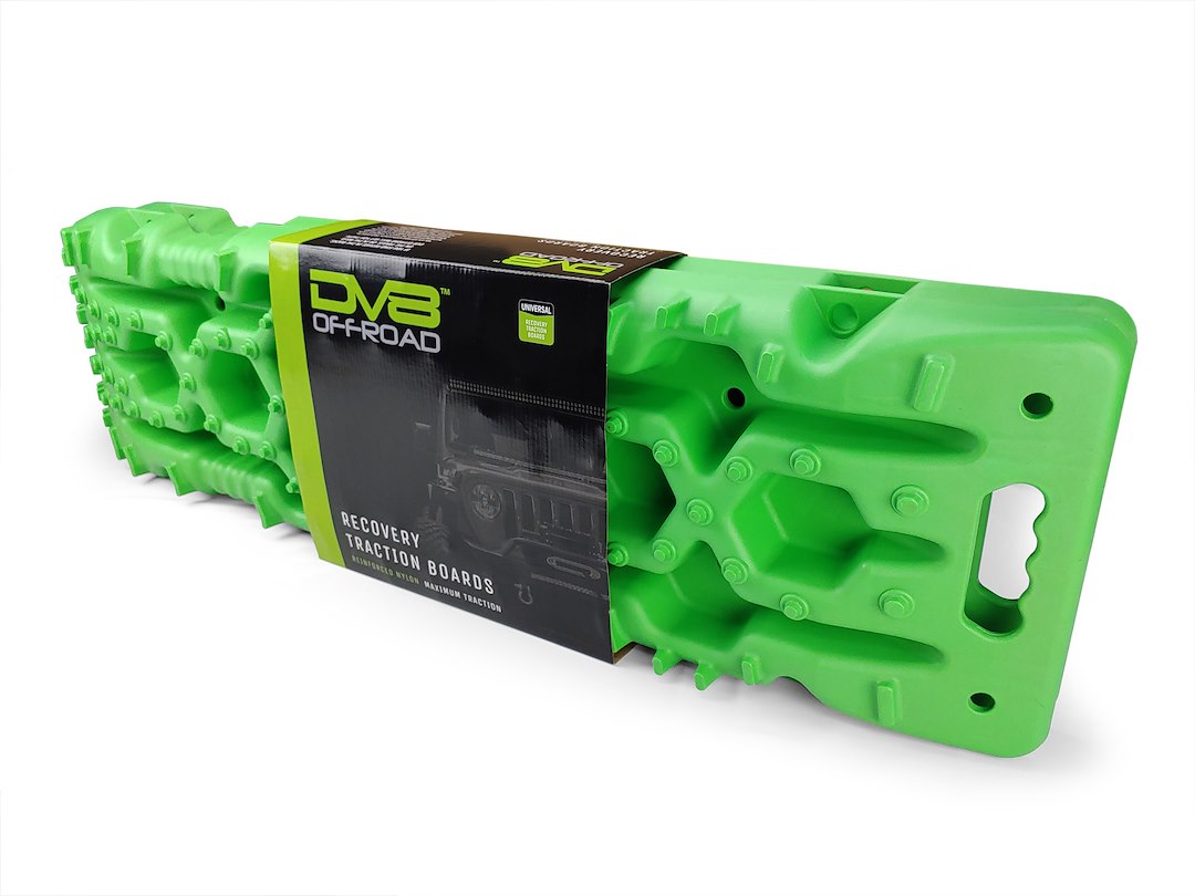 DV8 Offroad RTB1-01GN Green Traction Boards with Bag