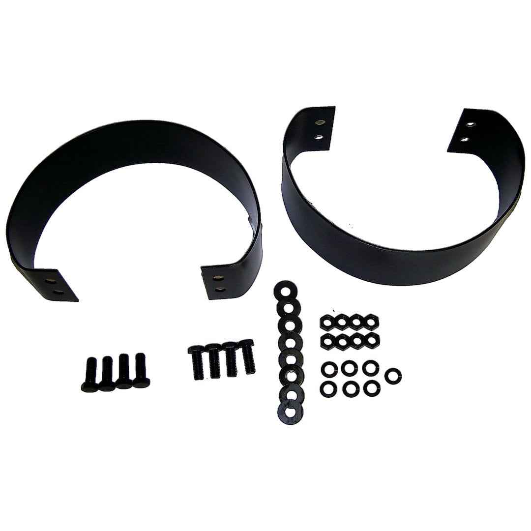Crown Automotive 5355457K Black Steel Rear Bumperette Kit