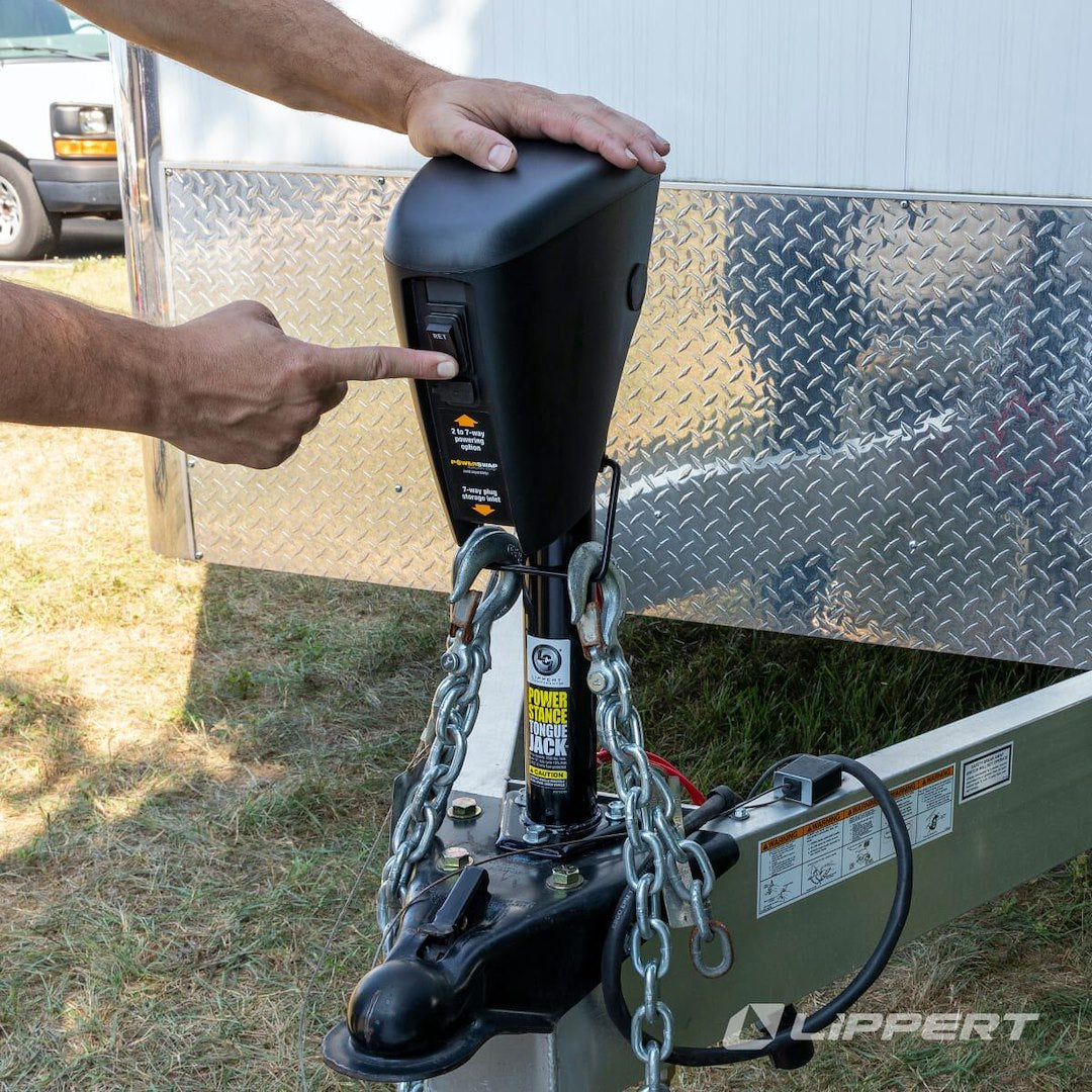 Lippert Components 813748 Trailer Tongue Jack - image 9