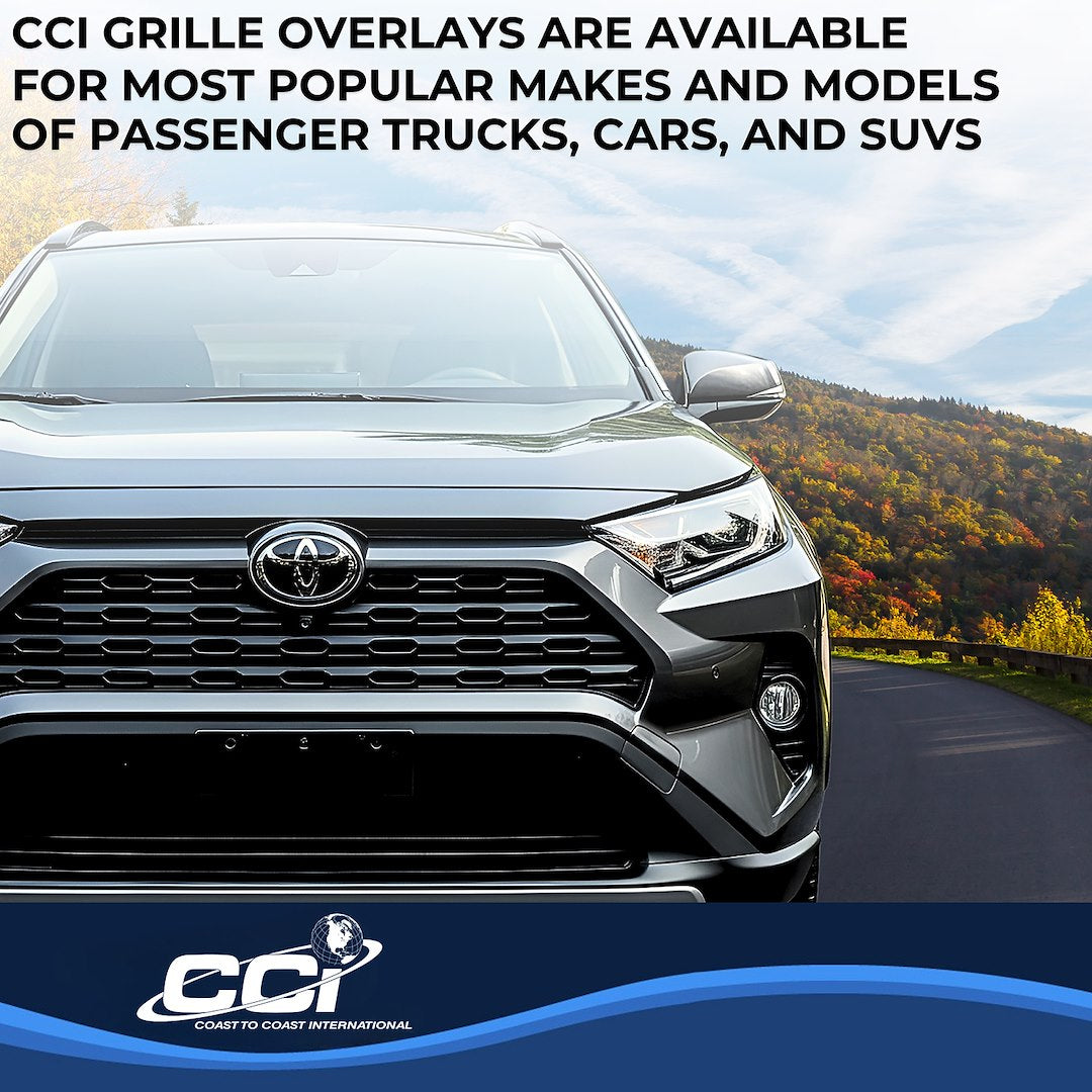 Coast To Coast GI195BLK Black Honeycomb Grille Overlay - image 6