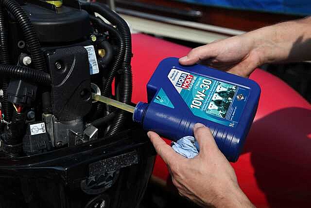 Liqui Moly 20522 Marine 4T 10W-30 Synthetic Oil