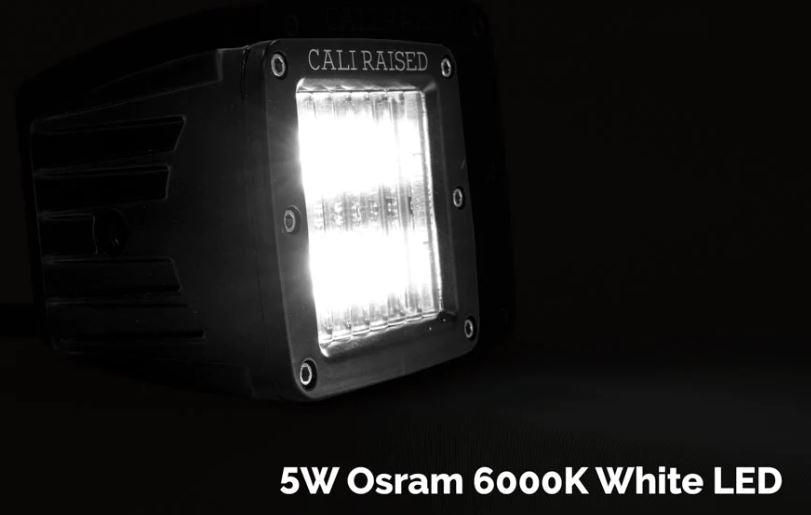 Cali Raised LED CR2496 Amber 4Runner Ditch Lights, No Switch - image 4