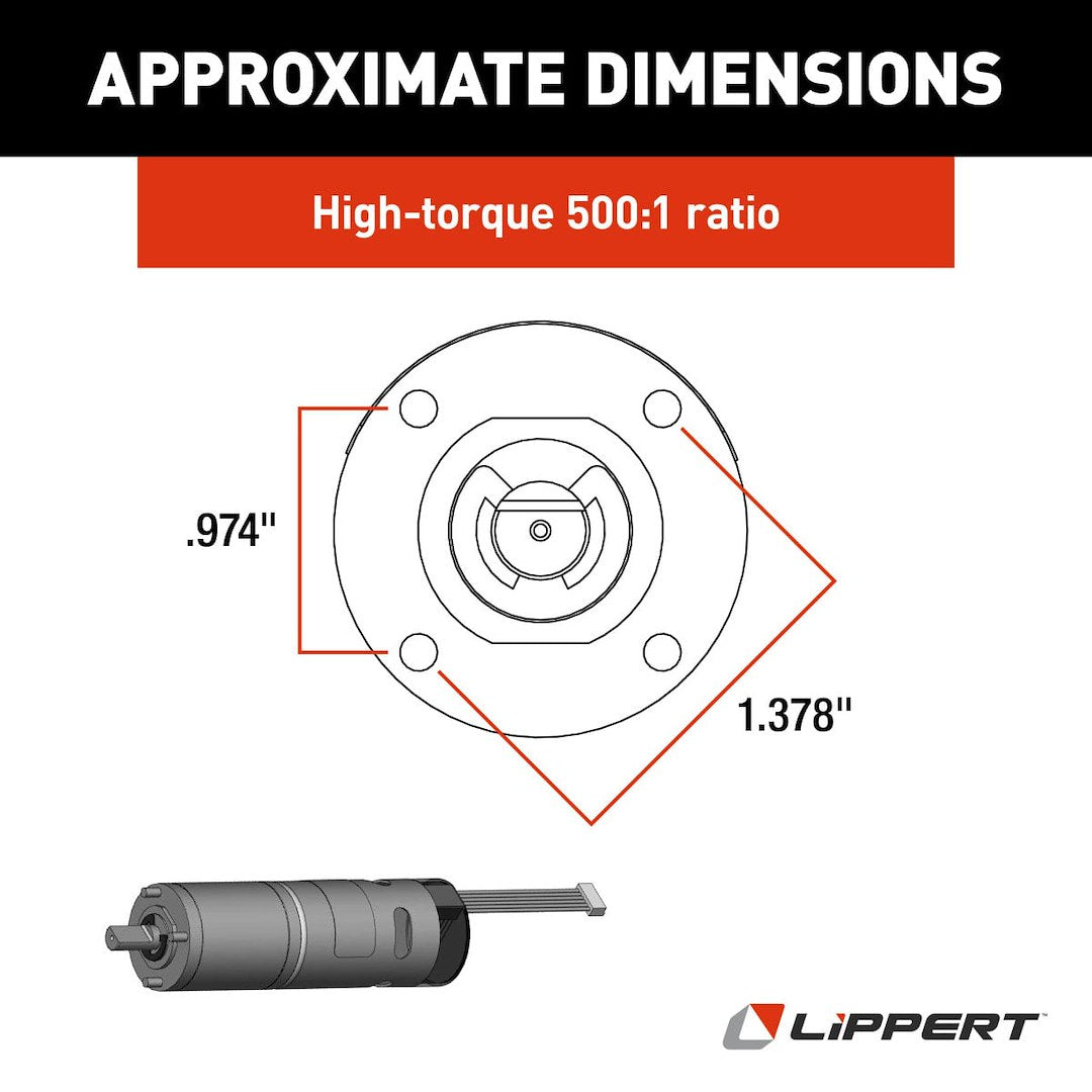 Lippert Components 287298 Slide Out Motor - image 6