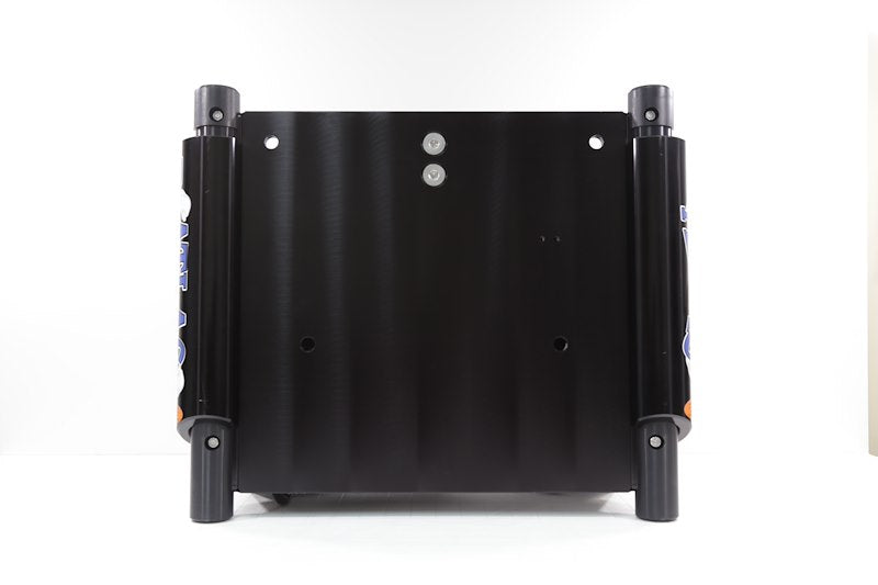 T-H Marine AHJ-10V-B-DP Placa elevadora hidráulica Atlas negra de 10" para motores fuera de borda – 300 HP