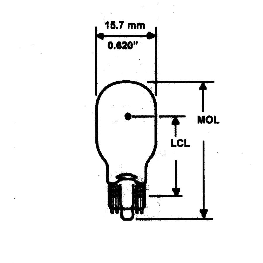 Camco Center High Mount Stop Light Bulb (54768)